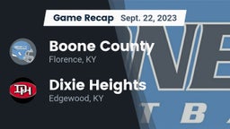 Recap: Boone County  vs. Dixie Heights  2023