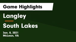 Langley  vs South Lakes  Game Highlights - Jan. 8, 2021
