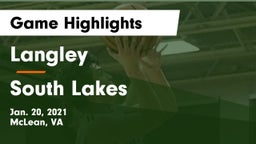 Langley  vs South Lakes Game Highlights - Jan. 20, 2021