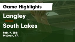 Langley  vs South Lakes  Game Highlights - Feb. 9, 2021