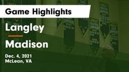 Langley  vs Madison  Game Highlights - Dec. 4, 2021