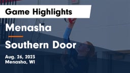 Menasha  vs Southern Door  Game Highlights - Aug. 26, 2023