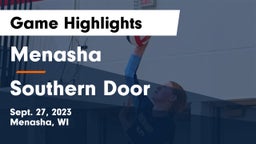 Menasha  vs Southern Door  Game Highlights - Sept. 27, 2023