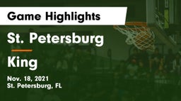 St. Petersburg  vs King  Game Highlights - Nov. 18, 2021