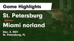 St. Petersburg  vs Miami norland Game Highlights - Dec. 4, 2021