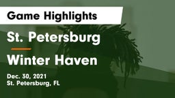 St. Petersburg  vs Winter Haven  Game Highlights - Dec. 30, 2021