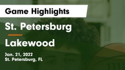 St. Petersburg  vs Lakewood  Game Highlights - Jan. 21, 2022