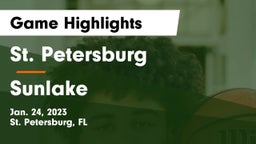 St. Petersburg  vs Sunlake  Game Highlights - Jan. 24, 2023