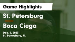 St. Petersburg  vs Boca Ciega  Game Highlights - Dec. 5, 2023