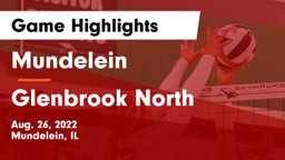 Mundelein  vs Glenbrook North  Game Highlights - Aug. 26, 2022