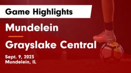 Mundelein  vs Grayslake Central  Game Highlights - Sept. 9, 2023