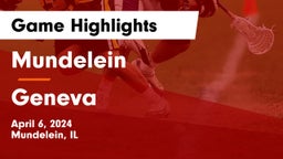 Mundelein  vs Geneva  Game Highlights - April 6, 2024