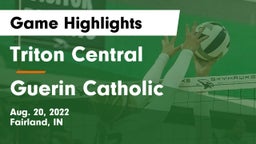 Triton Central  vs Guerin Catholic  Game Highlights - Aug. 20, 2022