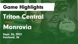 Triton Central  vs Monrovia  Game Highlights - Sept. 26, 2022