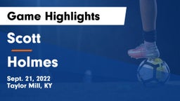 Scott  vs Holmes  Game Highlights - Sept. 21, 2022