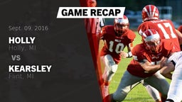 Recap: Holly  vs. Kearsley  2016