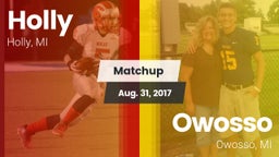 Matchup: Holly  vs. Owosso  2017