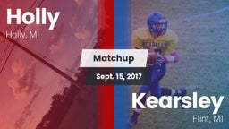 Matchup: Holly  vs. Kearsley  2017