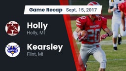 Recap: Holly  vs. Kearsley  2017