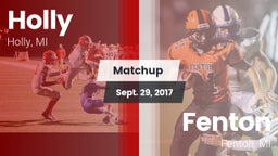 Matchup: Holly  vs. Fenton  2017