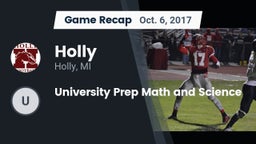 Recap: Holly  vs. University Prep Math and Science 2017