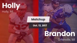 Matchup: Holly  vs. Brandon  2017