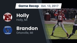 Recap: Holly  vs. Brandon  2017
