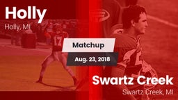 Matchup: Holly  vs. Swartz Creek  2018