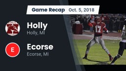 Recap: Holly  vs. Ecorse  2018
