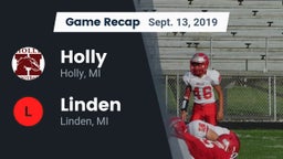 Recap: Holly  vs. Linden  2019