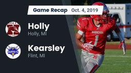 Recap: Holly  vs. Kearsley  2019