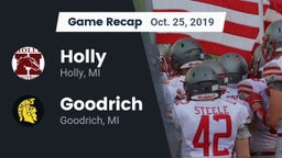 Recap: Holly  vs. Goodrich  2019