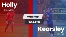 Matchup: Holly  vs. Kearsley  2020