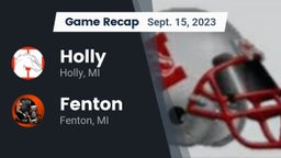Recap: Holly  vs. Fenton  2023