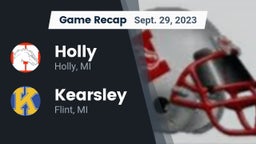 Recap: Holly  vs. Kearsley  2023
