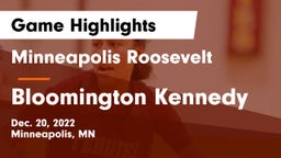 Minneapolis Roosevelt  vs Bloomington Kennedy  Game Highlights - Dec. 20, 2022