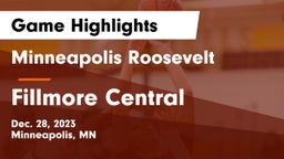 Minneapolis Roosevelt  vs Fillmore Central  Game Highlights - Dec. 28, 2023