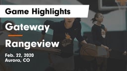 Gateway  vs Rangeview  Game Highlights - Feb. 22, 2020