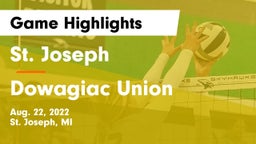 St. Joseph  vs Dowagiac Union Game Highlights - Aug. 22, 2022