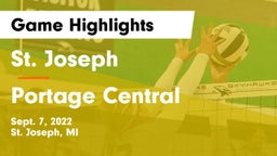 St. Joseph  vs Portage Central  Game Highlights - Sept. 7, 2022