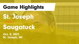 St. Joseph  vs Saugatuck Game Highlights - Oct. 8, 2022