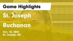 St. Joseph  vs Buchanan Game Highlights - Oct. 10, 2022