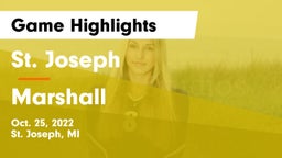St. Joseph  vs Marshall  Game Highlights - Oct. 25, 2022