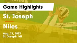 St. Joseph  vs Niles  Game Highlights - Aug. 21, 2023