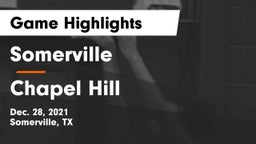 Somerville  vs Chapel Hill  Game Highlights - Dec. 28, 2021