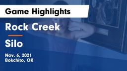 Rock Creek  vs Silo  Game Highlights - Nov. 6, 2021