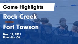 Rock Creek  vs Fort Towson Game Highlights - Nov. 12, 2021