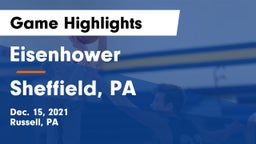 Eisenhower  vs Sheffield, PA Game Highlights - Dec. 15, 2021