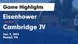 Eisenhower  vs Cambridge JV Game Highlights - Jan. 9, 2022