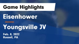 Eisenhower  vs Youngsville JV Game Highlights - Feb. 8, 2022